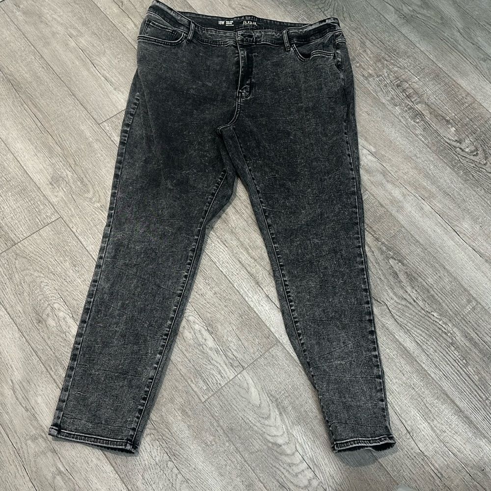 ANA High Rise Black Jeggings